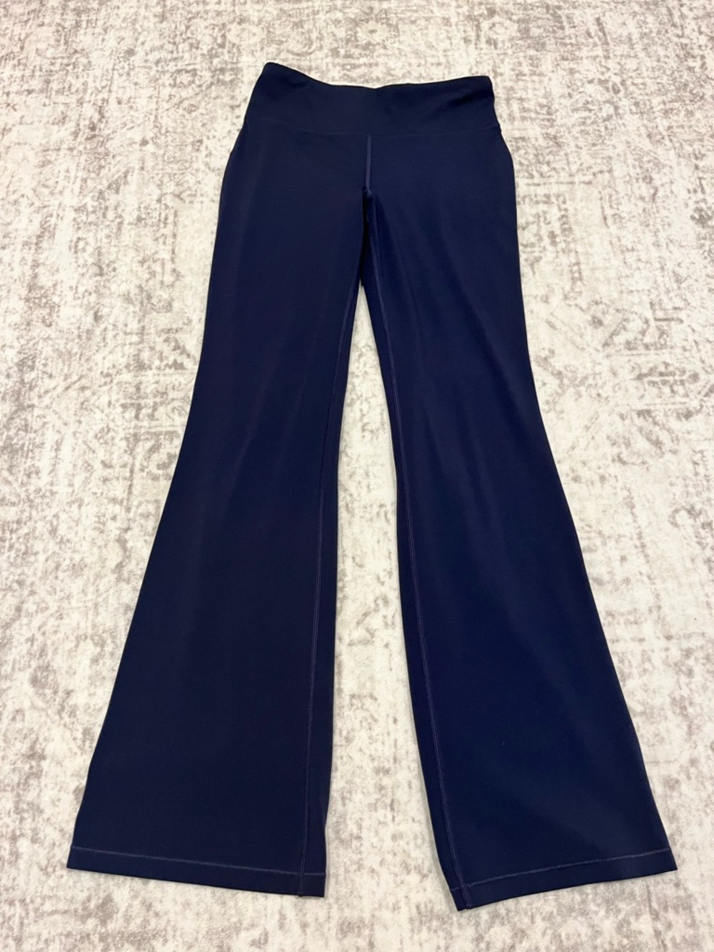 Athleta Girl XXL/16 Navy Chit Chat Flare Pants EUC